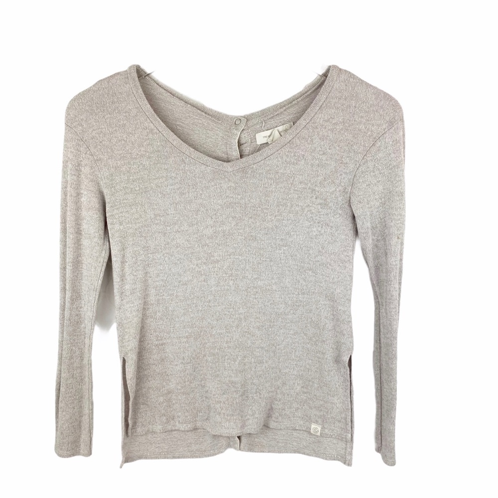 TREASURE & BOND Button Back Girls Sweater 8/10 Med